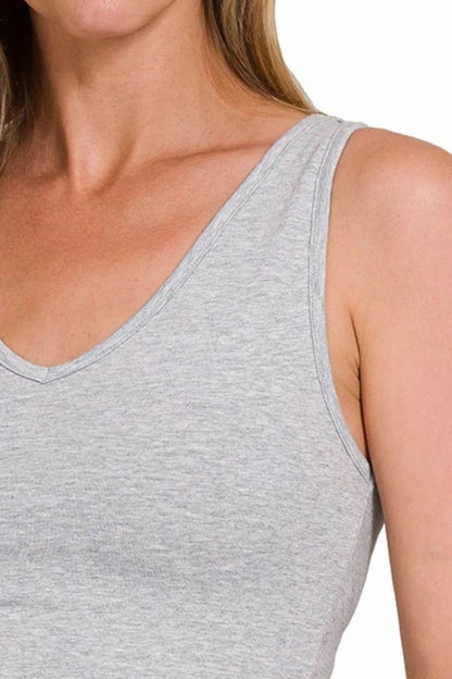Zenana Cotton V-neck Cropped Cami Top Trendsi 86887084-c66d-4aef-8d94-68b3c5c8e4f7-Max-Origin