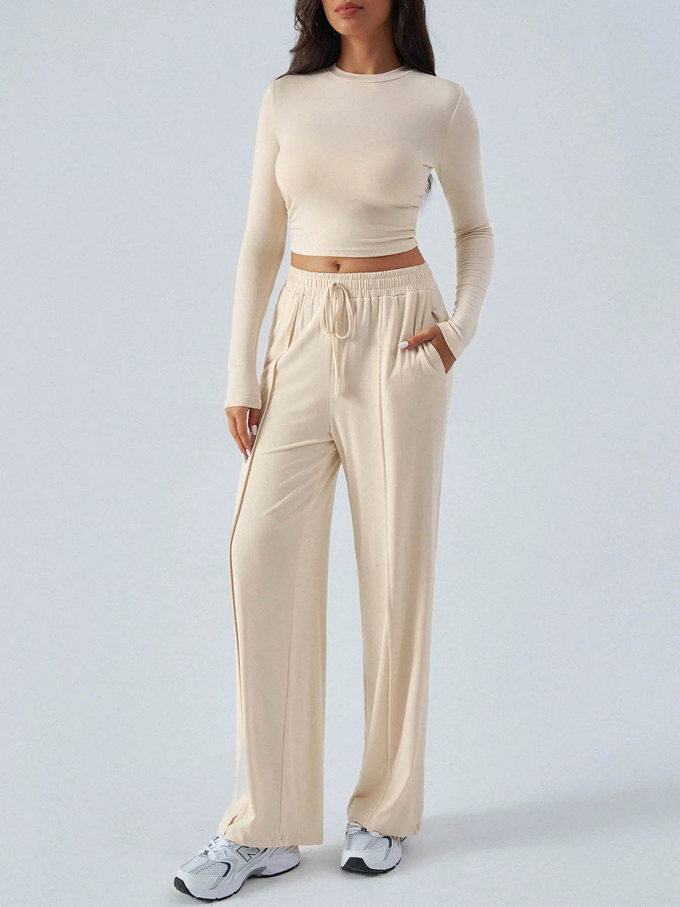 Round Neck Long Sleeve Top and Pants Set Trendsi 8688d1a259234e769fc569f11db5fdd7-Max-Origin