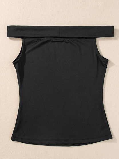 Folded Off Shoulder Slim Top Trendsi 86c5bcdb4a5d4589b425e25c7685403d-Max-Origin