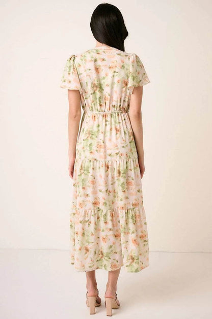 Mittoshop Flower Print Flutter Sleeve V Slit Maxi Dress Trendsi 86ecf6f9dc994856a258d7bd1d278f2d-Max-Origin