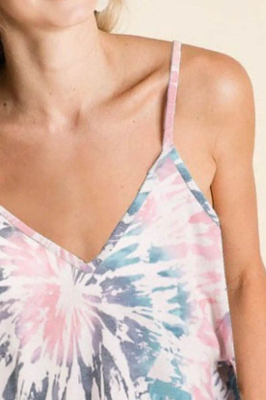 BiBi Tie Dye French Terry Knit Sleeveless Top Trendsi 87020c9c-c833-466a-9b9f-bdd28dc2d7b8-Max-Origin