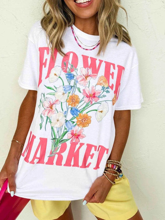 FLOWER MARKET Graphic Round Neck T Shirt Trendsi 871b7498-a727-484b-918a-ec975c72e9fb-Max-Origin
