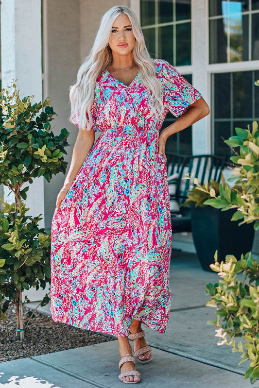 Multicolored V-Neck Maxi Dress Trendsi 87d48ab88bae4183abc644948b9ea634-Max_b3466cc2-1590-4292-ba31-d0f52e0a6c82