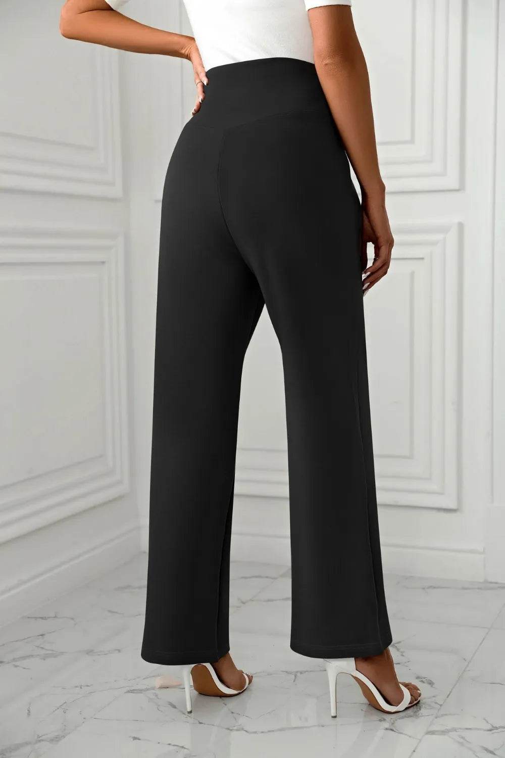 High Waist Straight Leg Pants Trendsi 880a88de-c99f-471f-859b-2adcc0bf408c-Max