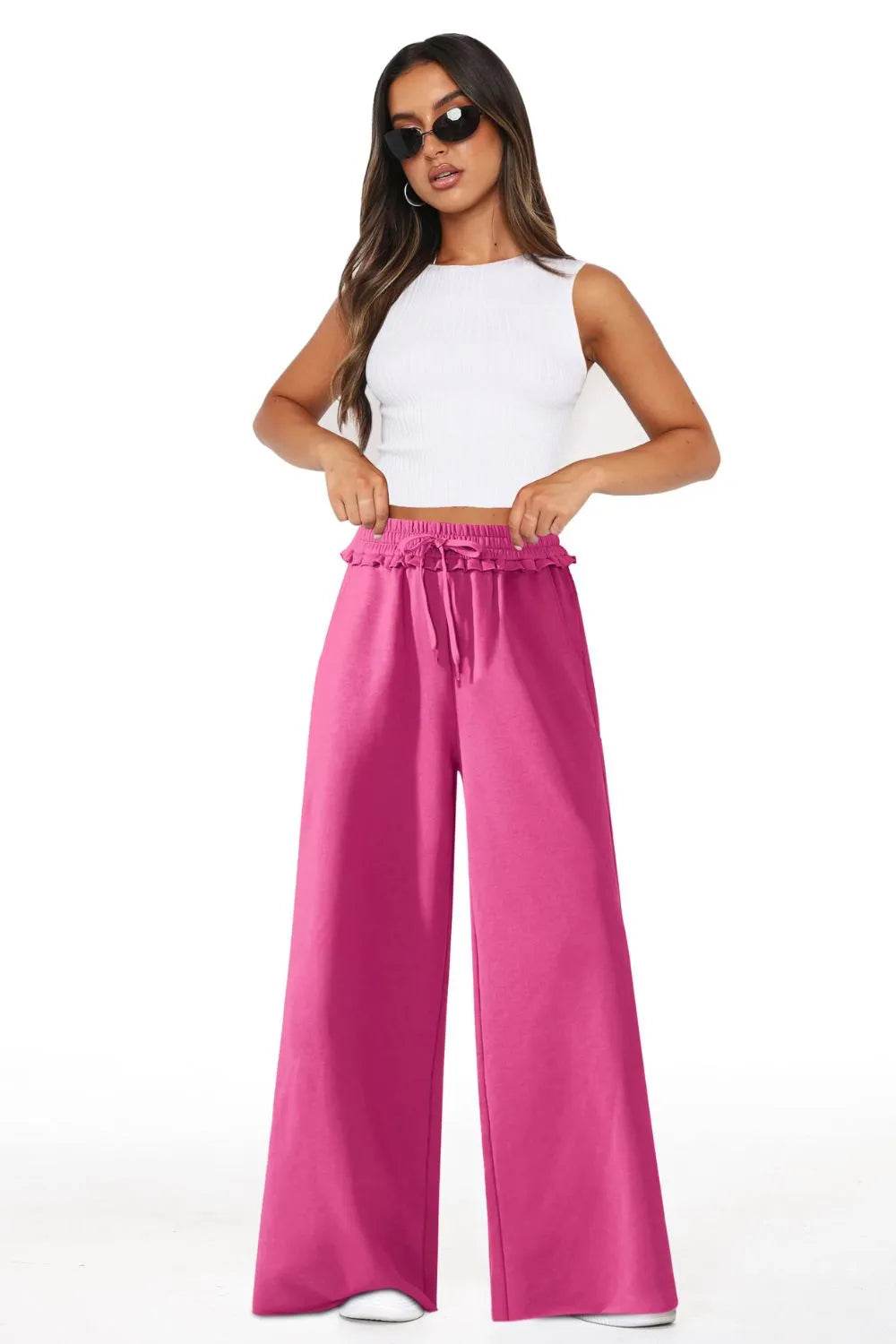 High Waist Wide Leg Pants Trendsi 88212616-237b-4767-b780-33412fc32268-Max