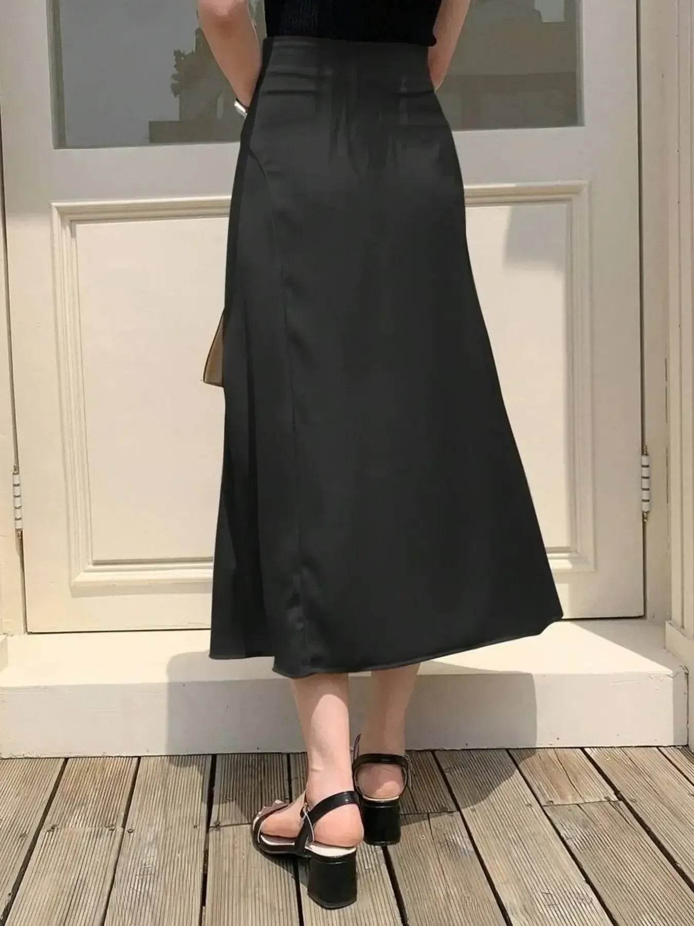 Asymmetric Wrap Midi Skirt with Fluted Hem Trendsi 884a83ac4ac24da4b9b7f41bcae63eee-Max-Origin
