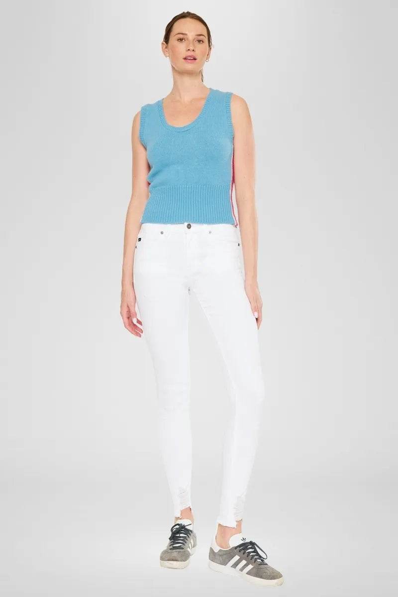 Kancan High Rise Super Skinny Jeans WHITE Trendsi 8850055fec2743ca873531a0f0278d5a-Max-Origin