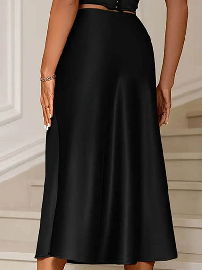Satin Midi Mermaid Skirt Trendsi 88857370998c4e7da0d9620ffe470707-Max-Origin