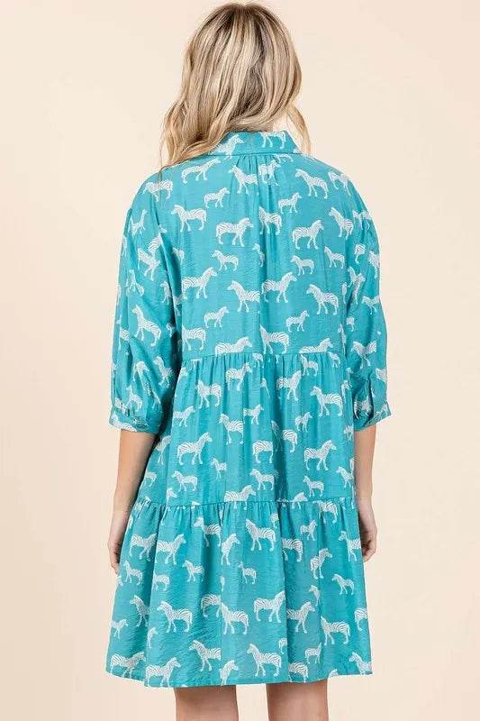 Mittoshop Zebra Print Button Down Shirt Mini Dress Trendsi 88a990ba-82a8-42c8-90f6-2961c78d5feb-Max