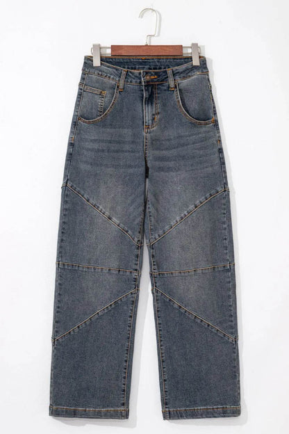 Exposed Stitching Loose Straight High Waist Jeans Trendsi 88bd383e-104d-418d-8b54-b796ac57b8e7-Max-Origin