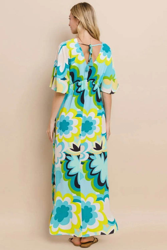 ODDI Floral Printed Slit Maxi Dress Trendsi 8907f68f-84e3-4d3a-a209-a520f9359d72-Max