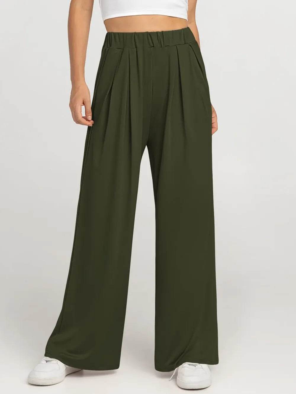 Elastic Waist Wide Leg Pants Trendsi 899e5258-9e65-4781-a8f1-0a12d04fc457-Max