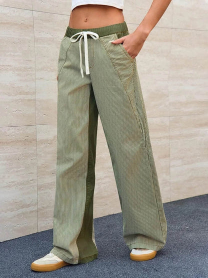 Striped Wide Leg Jeans Trendsi 89a61b6a5e384201a2fd345e006d8e9c-Max-Origin