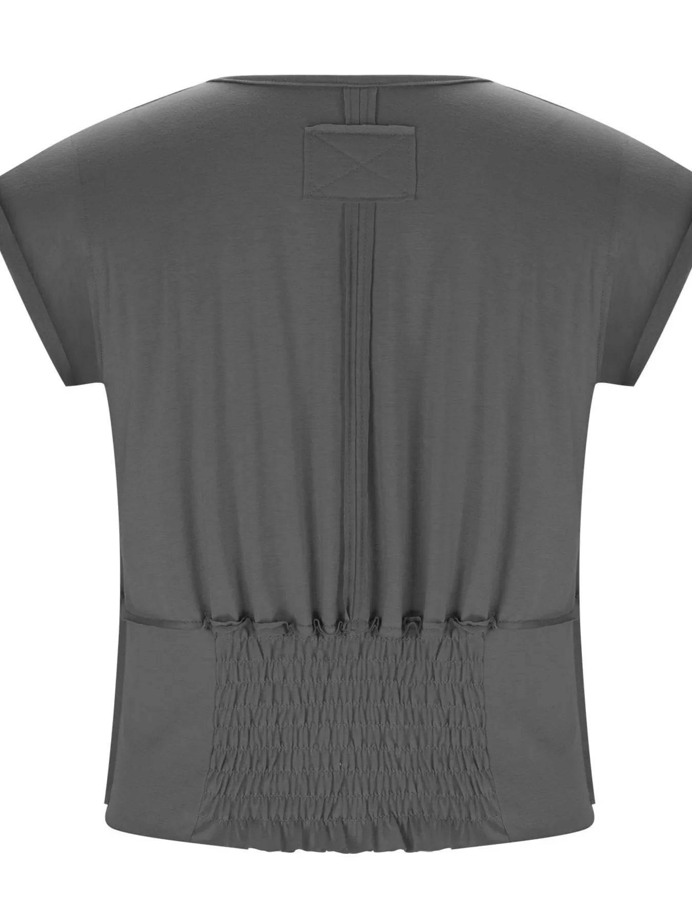 Deep V-Neck Cropped T-Shirt Trendsi 89ba4165acc44f18ad83ed13b5541f47-Max-Origin