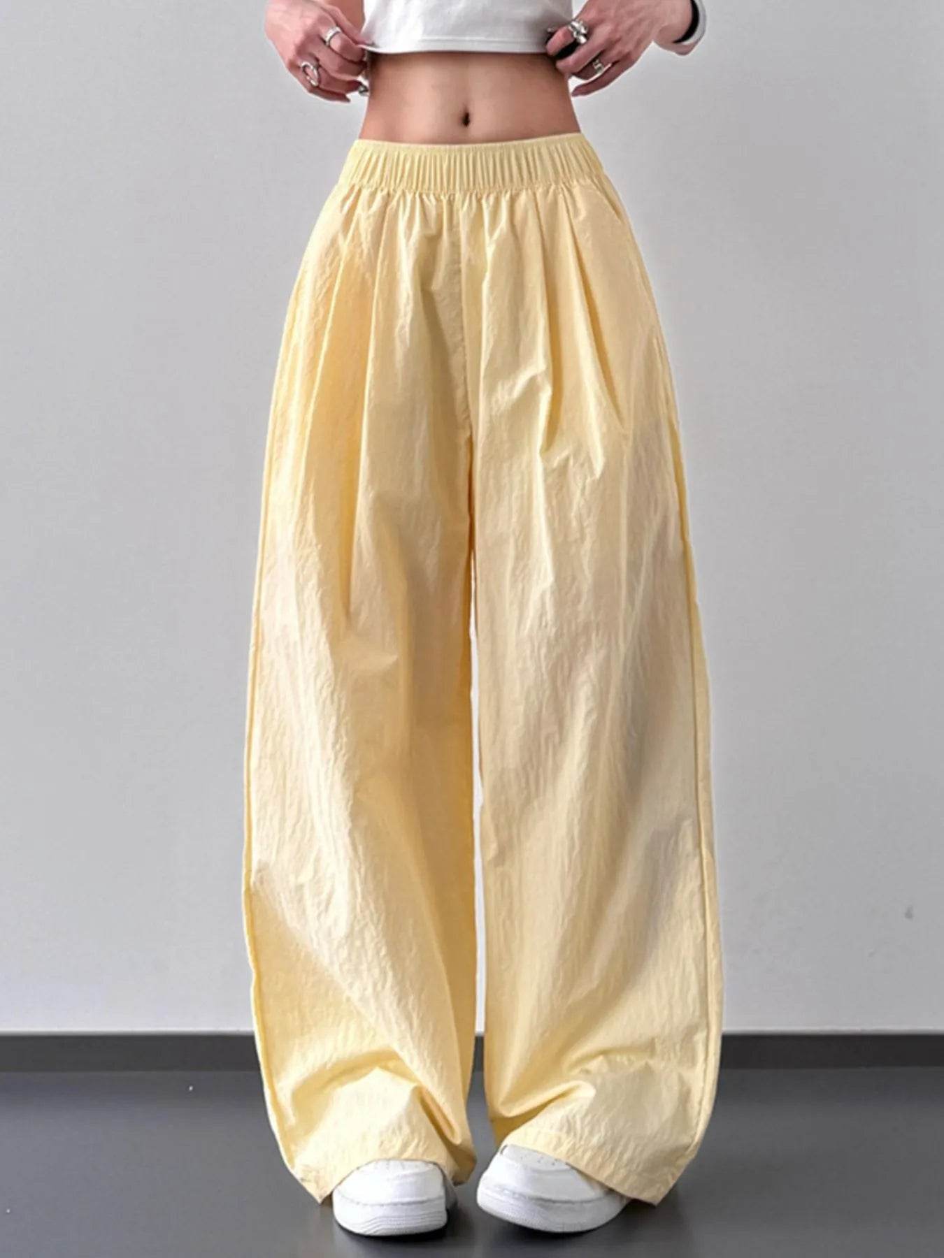 Wide Leg Elastic Waist Pants Trendsi 89daa833-a9c6-43f4-8d9f-034cb4465a2b-Max-Origin