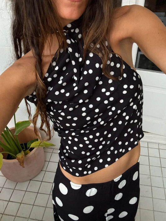 Polka Dot Top and Maxi Skirt Set Black Trendsi 8a4040a9-6e3e-47cf-bc7c-6b303f148d09-Max-Origin