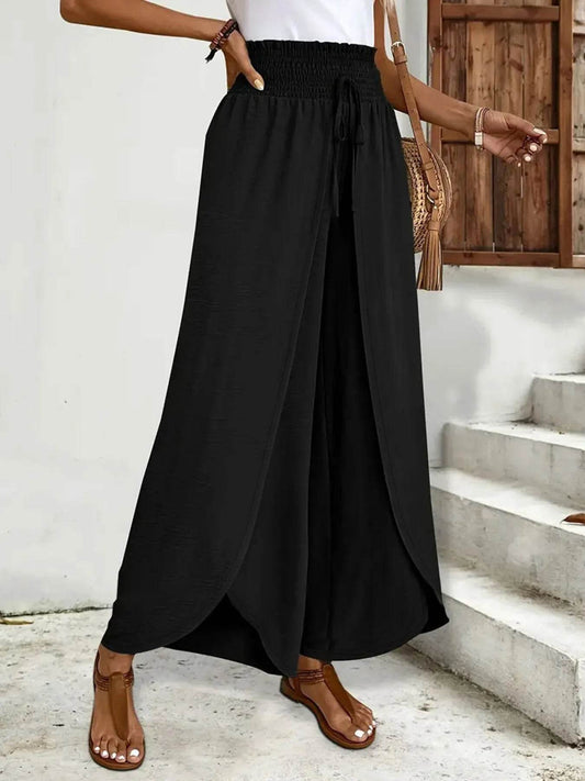 High-Waisted Side Slit Pants Trendsi 8a42624863134ba7a652d72e7b69e203-Max-Origin