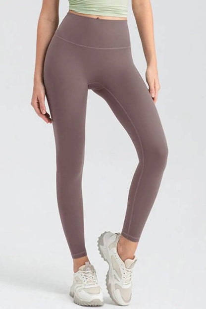 Wide Waistband High Waist Sport Leggings Trendsi 8a4fbf7282454f58a1419f1edbf7fc9b-Max