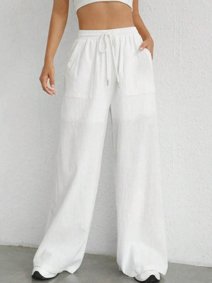 Drawstring Wide Leg Pants White Trendsi 8ab4ac60-6042-4c5b-ba6a-377220742ec6-Max