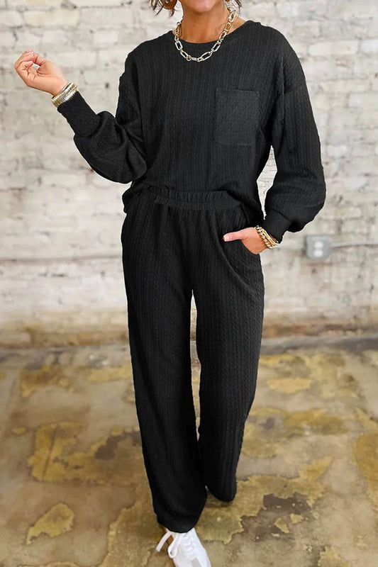 Round Neck Top and Pants Set Black Trendsi 8ad1962f-b846-4abd-94ba-0fbb89b02bfe-Max-Origin