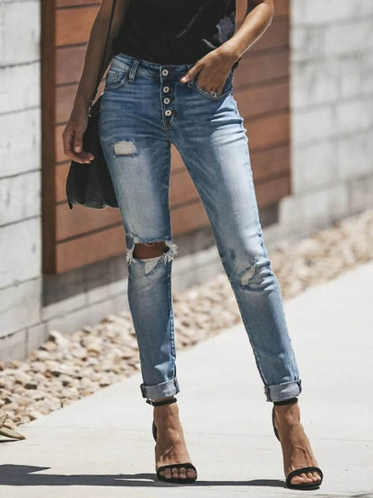 Distressed Button-Fly Skinny Jeans Trendsi 8ad93410-08dc-40ec-b09d-cac87d8845f9-Max-Origin