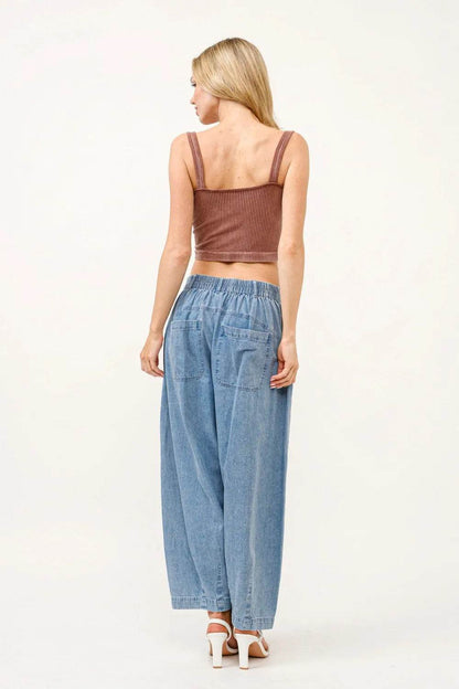 And The Why Elastic Back Pleated Baggy Jeans Trendsi 8b501982-d3db-4826-8ec9-d1c03adf88b1-Max