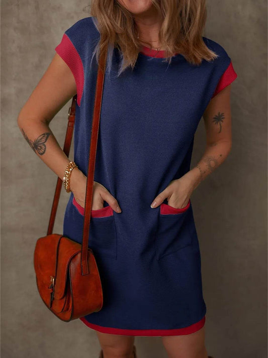 Round Neck Cap Sleeve Mini Dress Dark Blue Trendsi 8b72e9d7-93fa-4266-9bff-9fb592c66a00-Max-Origin