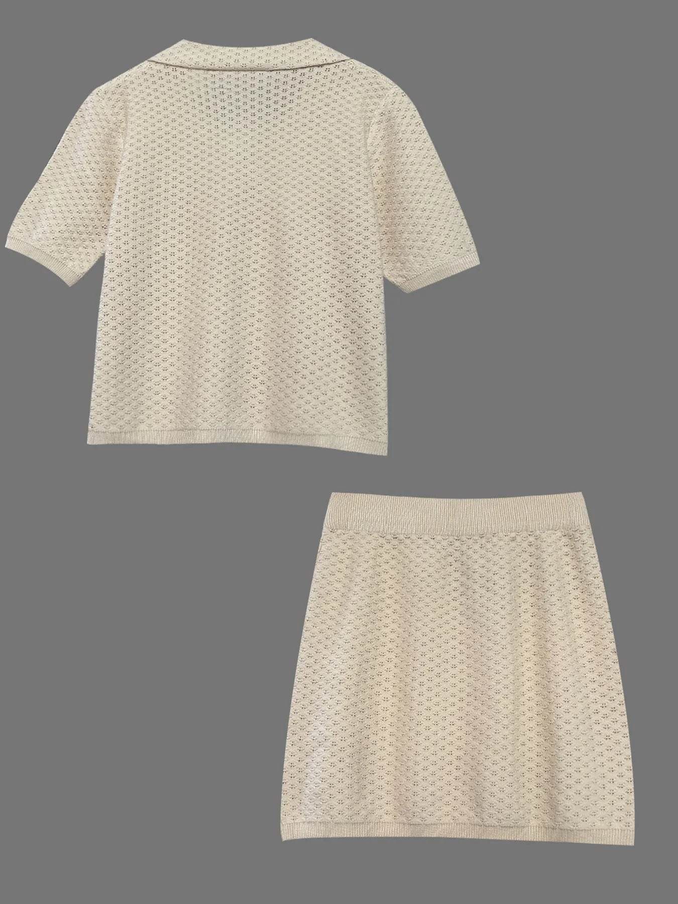 Openwork Button Up Top and Skirt Sweater Set Trendsi 8b8624c0f24b436aae7c702fcec4ff43-Max-Origin