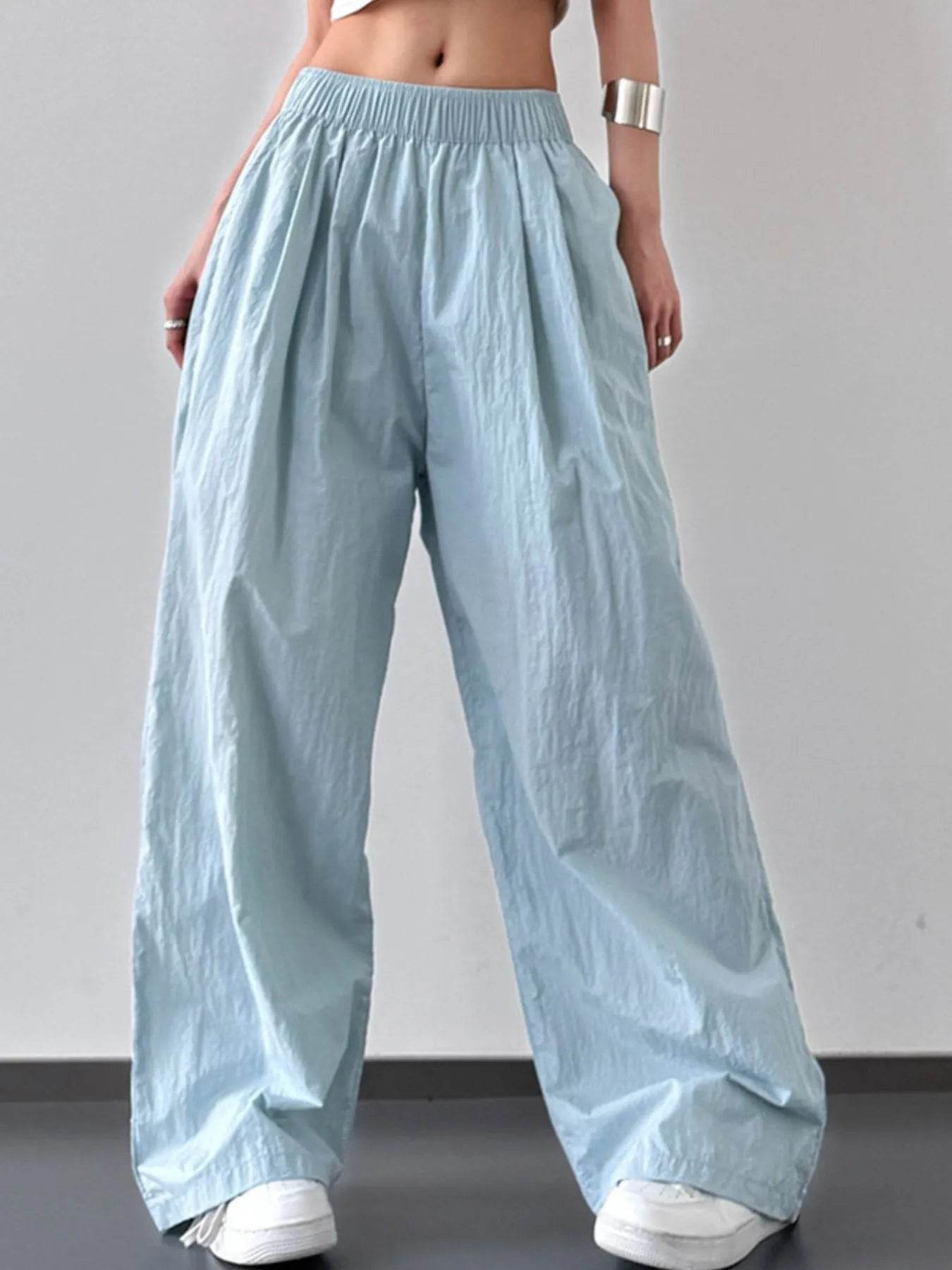 Wide Leg Elastic Waist Pants Trendsi 8b92e666-da7c-4943-85da-57bfe7cd2041-Max-Origin