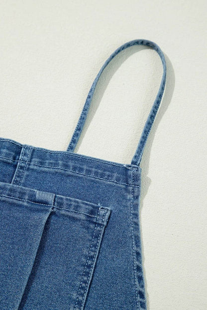 Adjustable Tie Straps Wide Leg Denim Overalls Trendsi 8bfb757c-e91a-4485-8ac1-2e107600deab-Max