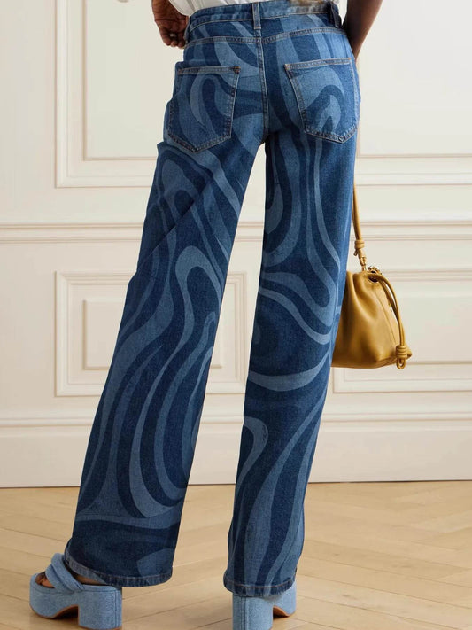 Water Ripples Print Wide Leg Jeans Trendsi 8c13eae35a6f450d9ff0ab8ad3c9b5a0-Max-Origin