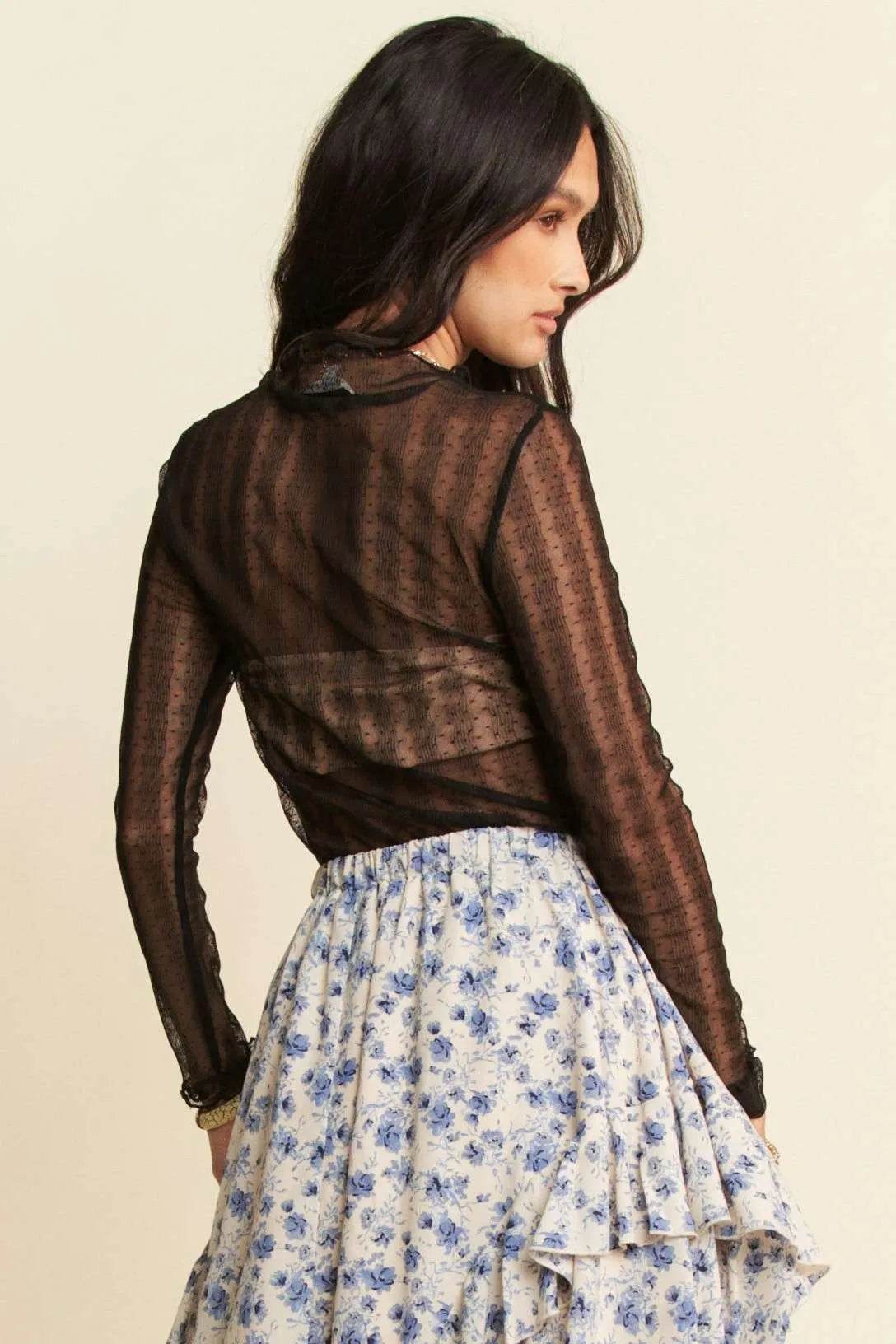 Davi & Dani Turtle Neck Lace Dotted Stretch Mesh Sheer Top Trendsi 8c3f4c2b27624bb29ce14589f7a7fe79-Max-Origin