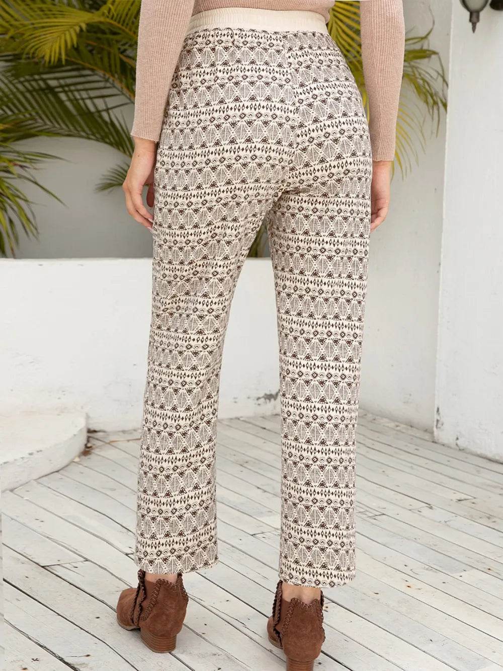 Ivy Lane Tied Printed Pants with Pockets Trendsi 8c7aaf53-849e-4ed9-9832-45bd443afeb7-Max