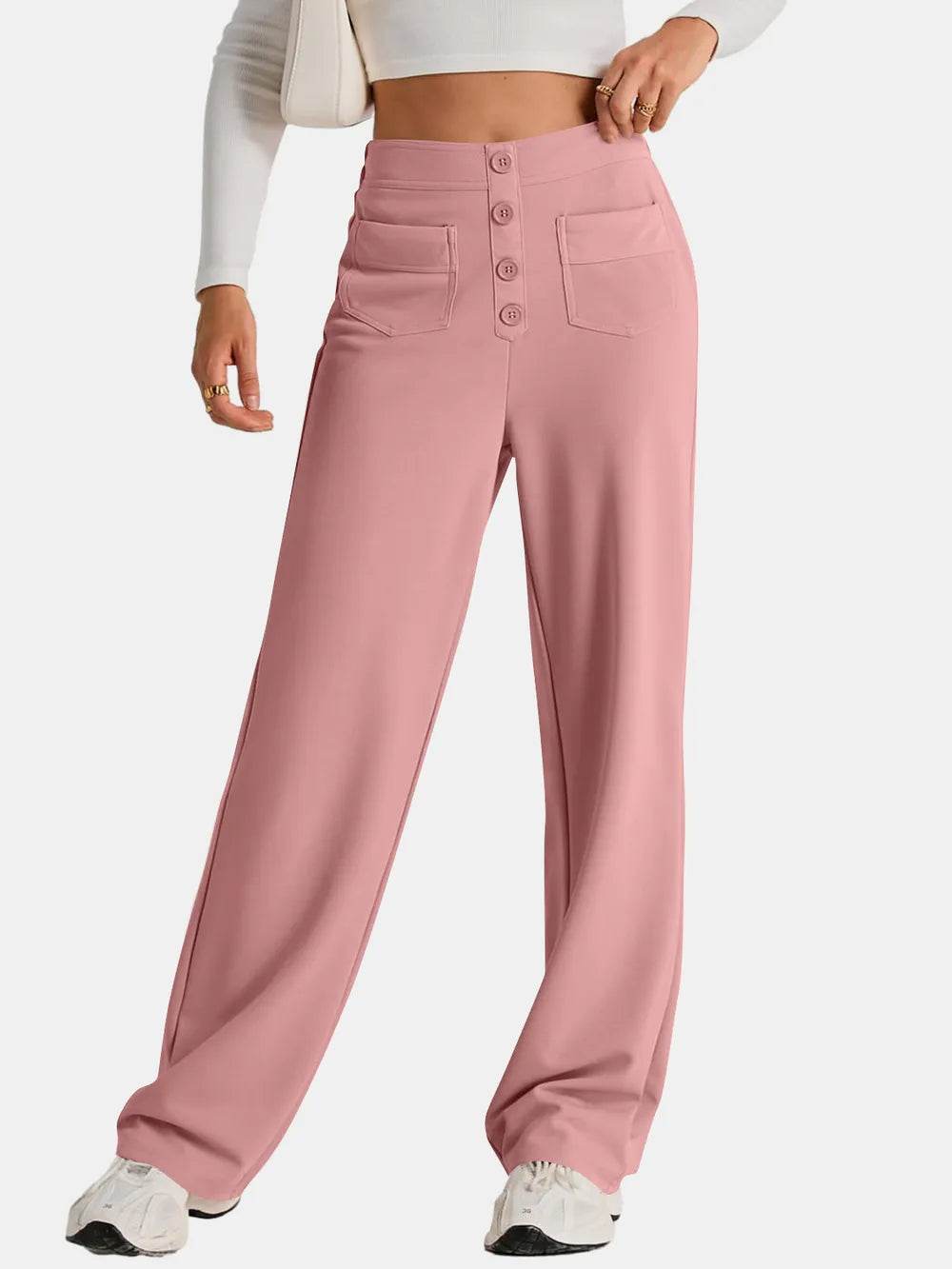 High Waist Wide Leg Pants Trendsi 8cb729e6-77f3-4935-9b53-ebbb51cdc85b-Max