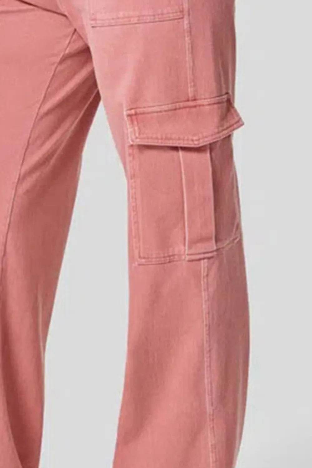 High Waist Straight Leg Cargo Jeans Trendsi 8cc07cce-46be-4c5d-94c2-423e0d4ab116-Max