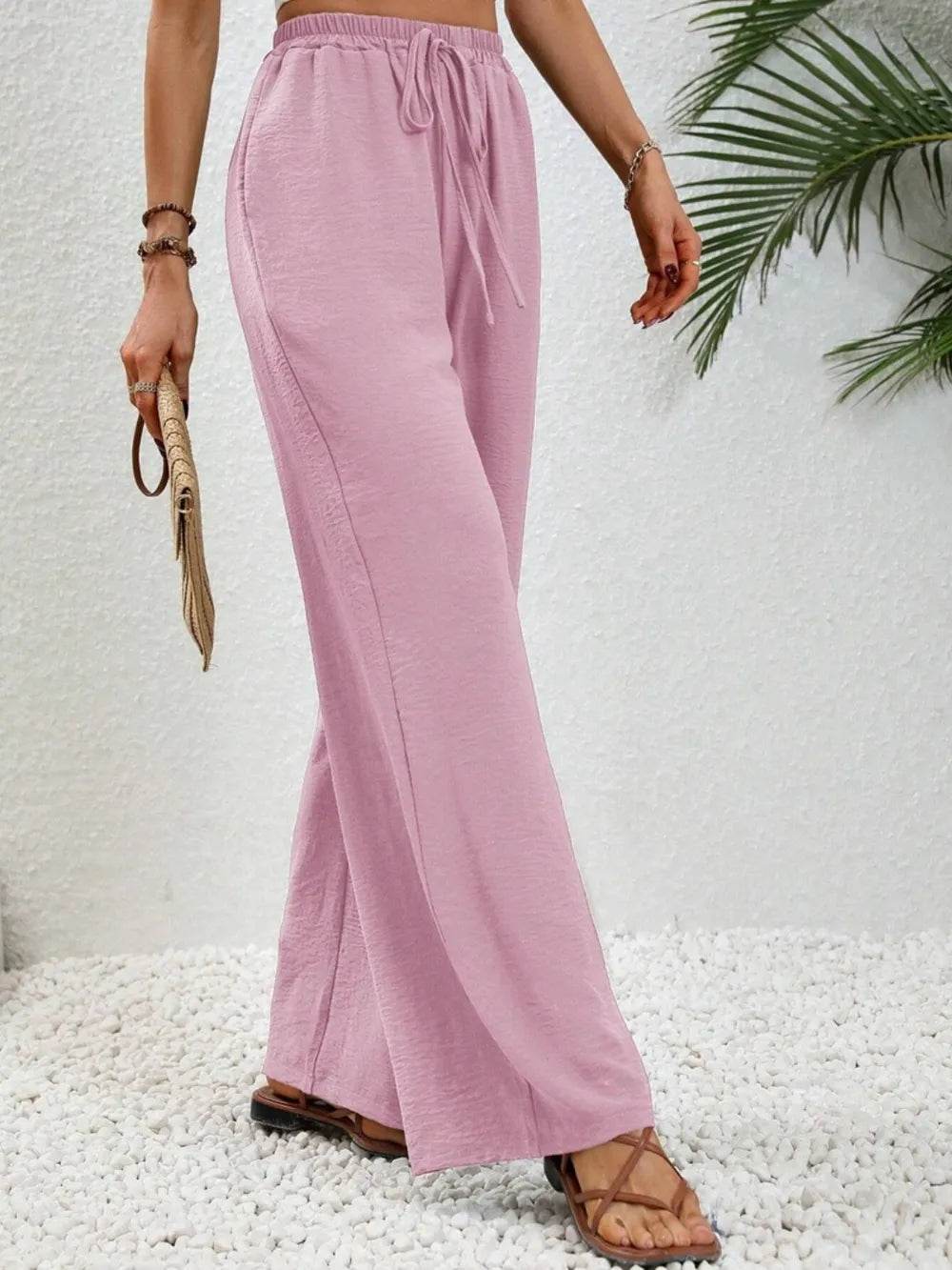 Wide Leg Drawstring Pants Trendsi 8cd1e5ed-9a40-4727-8f3c-b4787a9de9da-Max