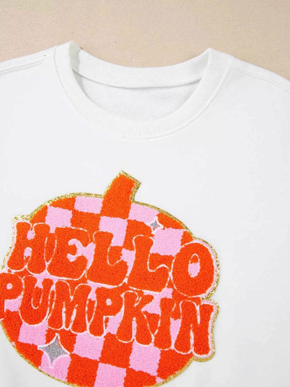 Halloween Pumpkin Patched Pattern Long Sleeve Sweatshirt Trendsi 8d136ffcb00e4fe6a782fde41e7fa4b1-Max-Origin