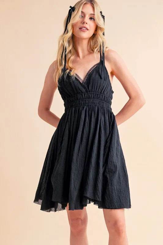 Aemi+Co Lace Detail Mini Cami Dress BLACK Trendsi 8d29c088dec5485c961aa940abdcefd2-Max-Origin