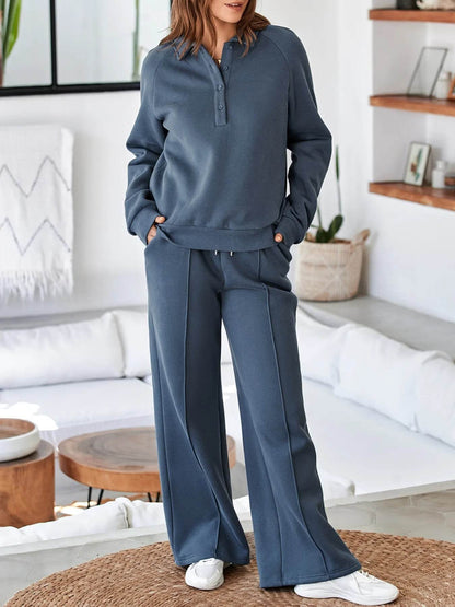 Collared Sweatshirt and High Waist Pants Active Set Trendsi 8d877b32-c850-4054-8450-8494d3d413ae-Max-Origin