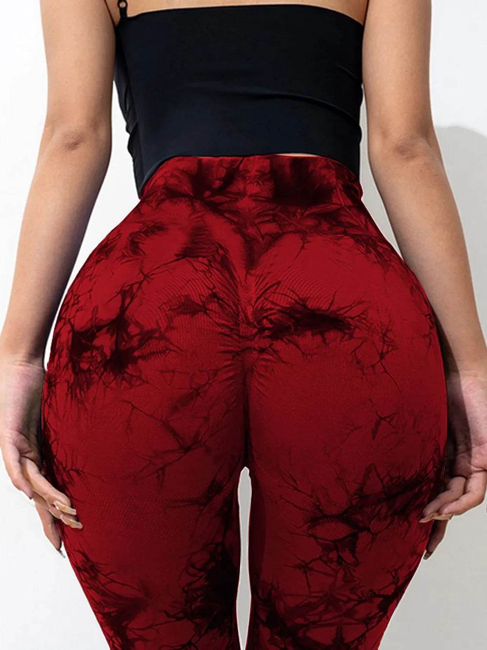 Tie-Dye High Waist Active Leggings Trendsi 8d8ff4b8-6498-49fe-a38a-9ae3314aea2a-Max