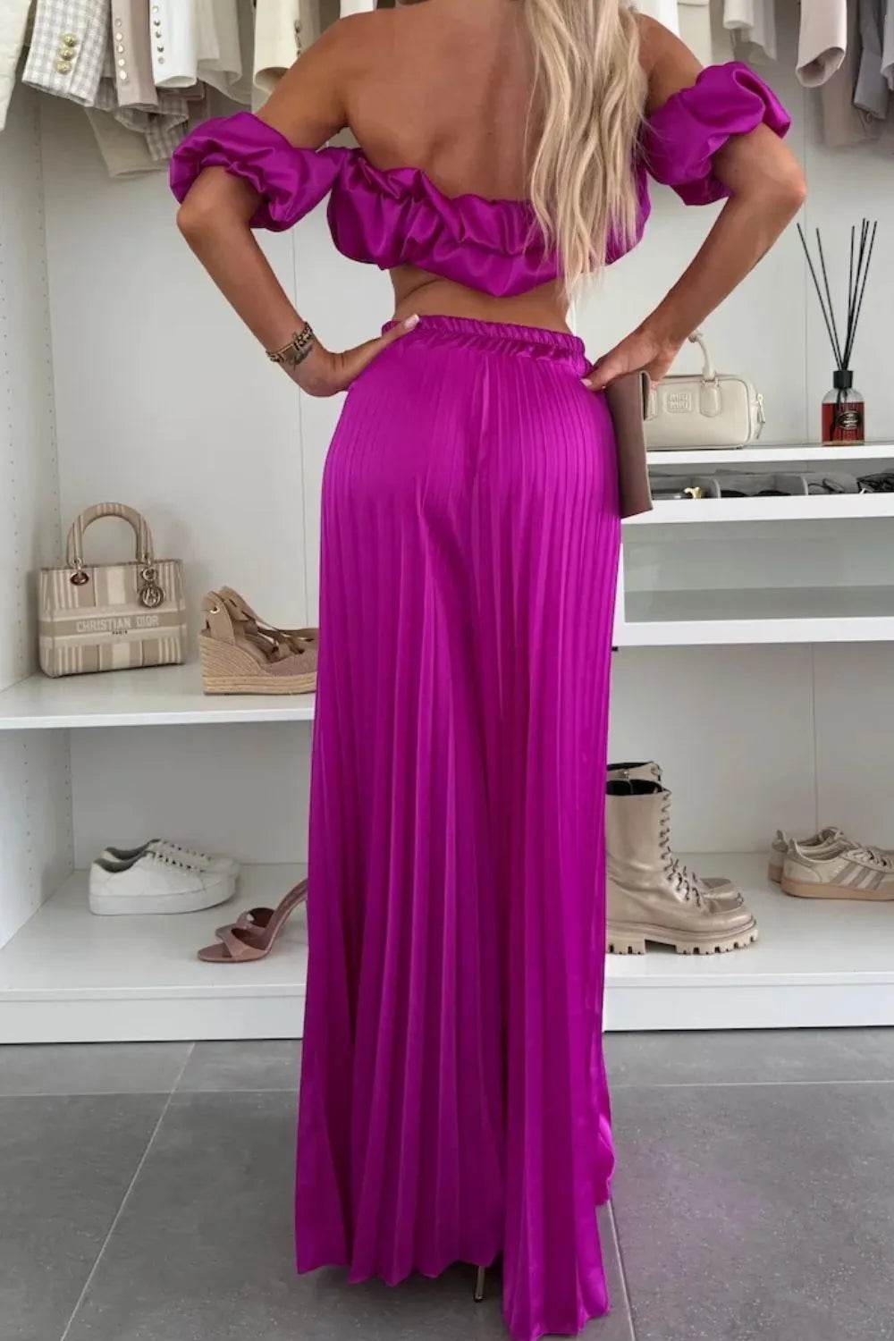 Off-Shoulder Top and Pleated Pants Set Trendsi 8db7a21f-bd34-4129-ba2b-2e486bace9d5-Max-Origin