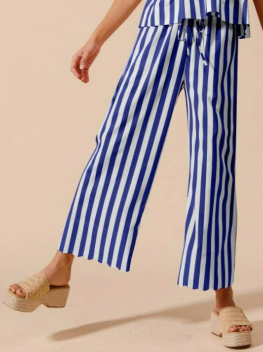 SO ME Front Tie Stripe Puff Sleeves Top and Wide Leg Pants Set Trendsi 8de4d736-d349-482a-9d7c-ebf320b9822e-Max-Origin