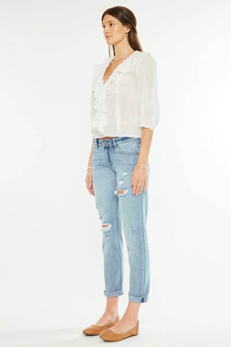 Kancan Mid Rise Distressed Boyfriend Fit Jeans Trendsi 8e042efc8c5b4a2bbc842157763b69c8-Max-Origin