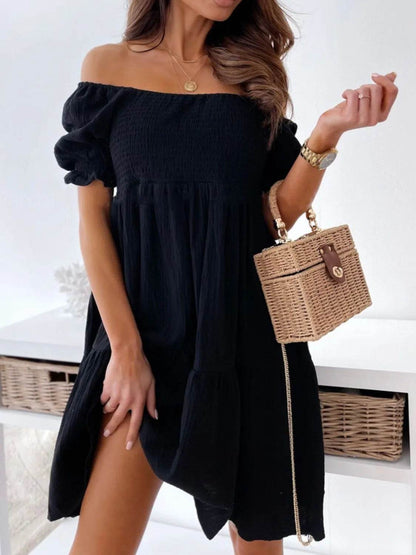 Smocked Off-Shoulder Mini Dress Black Trendsi 8e2de5a5-c374-4eb2-ae8c-67a06fb1d9c4-Max-Origin