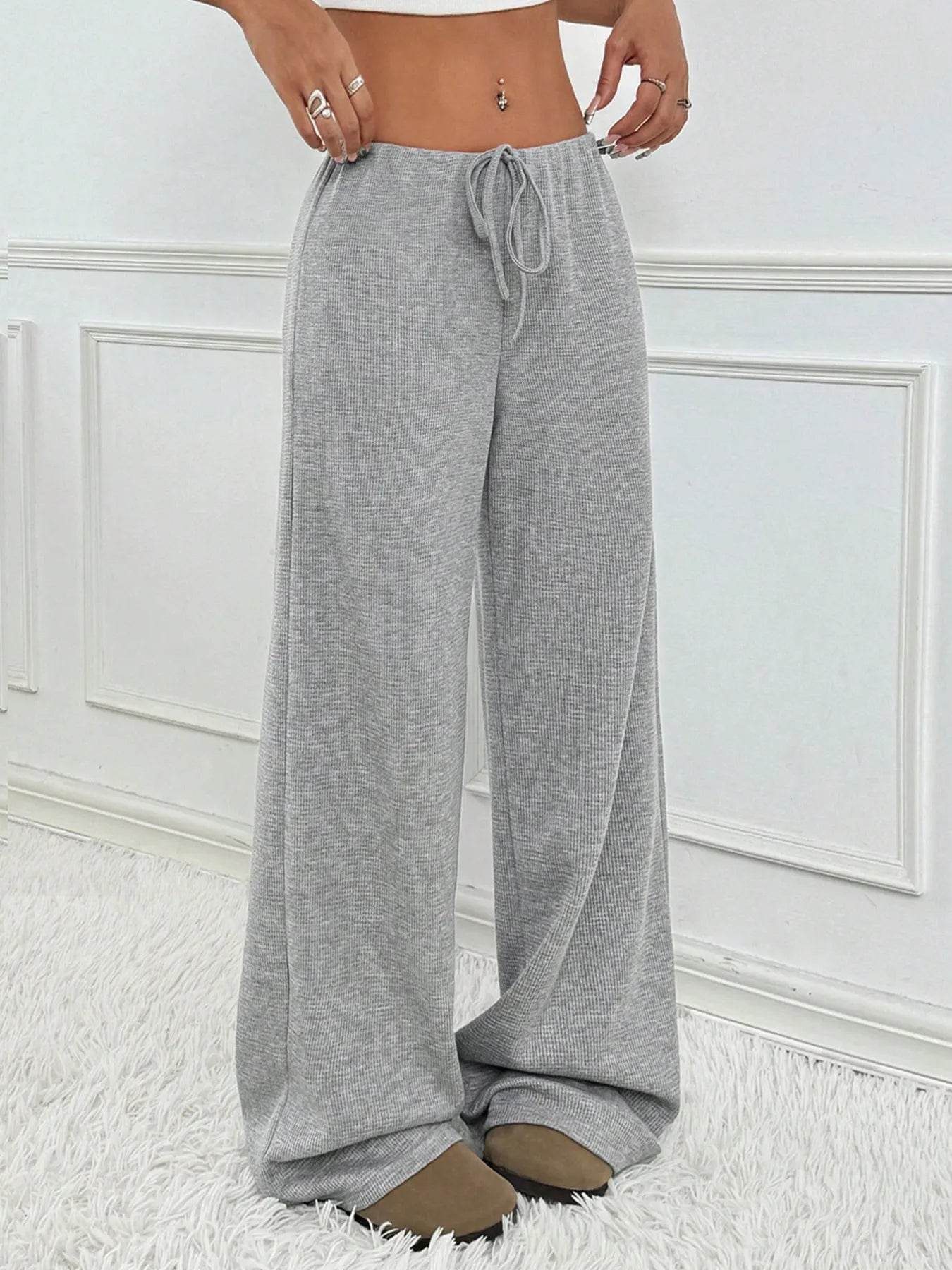 Striped Wide Leg Drawstring Pants Gray Trendsi 8e6d9360dc8b4013940abdacd2a9fd21-Max-Origin