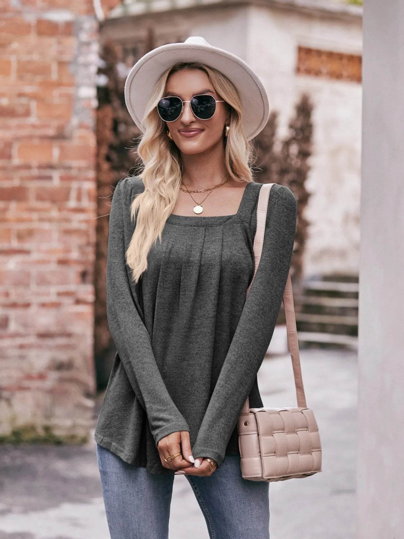 Square Neck Long Sleeve T-Shirt Trendsi 8ef4d901-67ef-4f38-9fb1-80d8684da3c7-Max-Origin