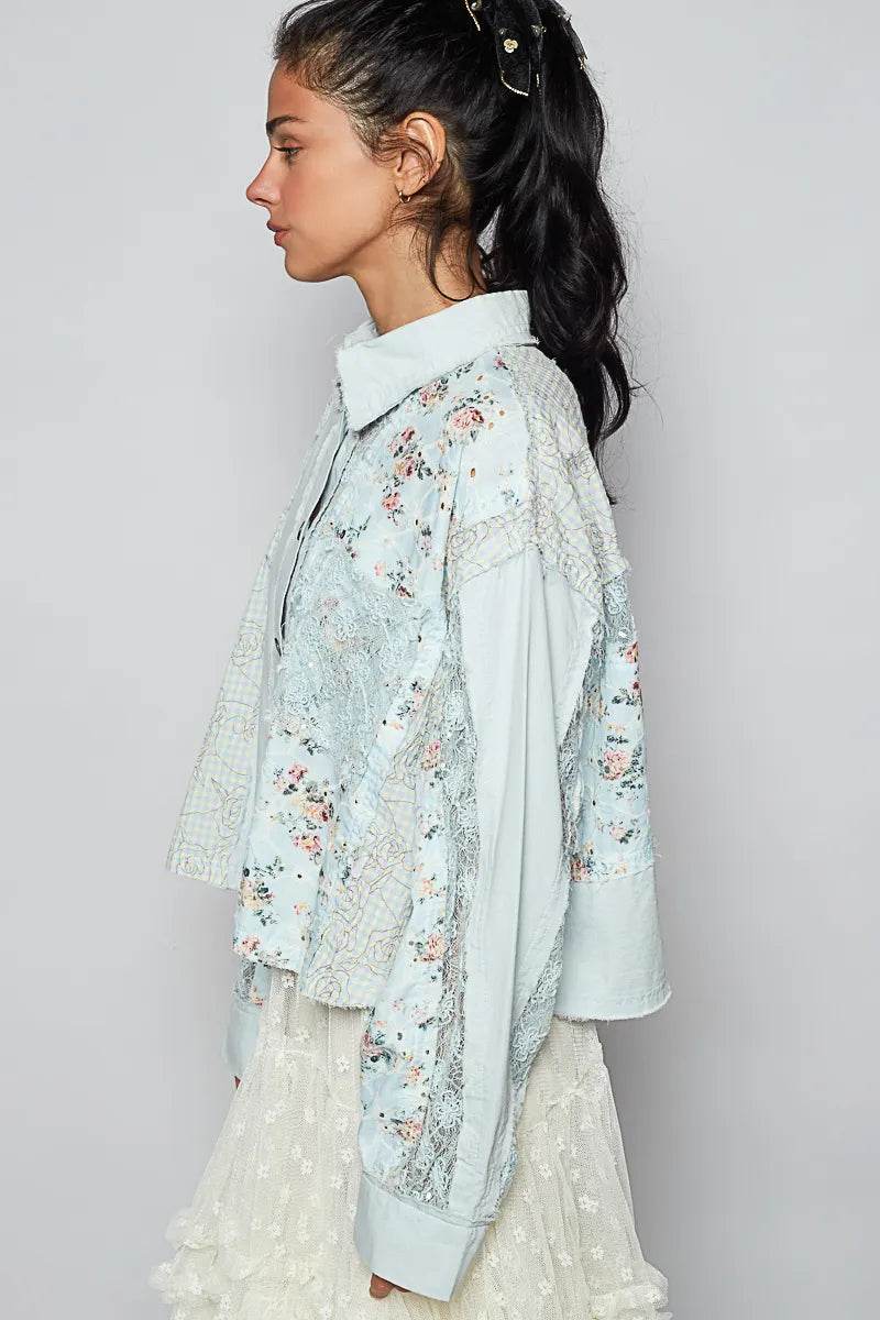 POL Floral Long Sleeve Shirt with Lace Panel Details Trendsi 8f4453db-27e6-4be5-8f52-176ffbf545fa-Max-Origin