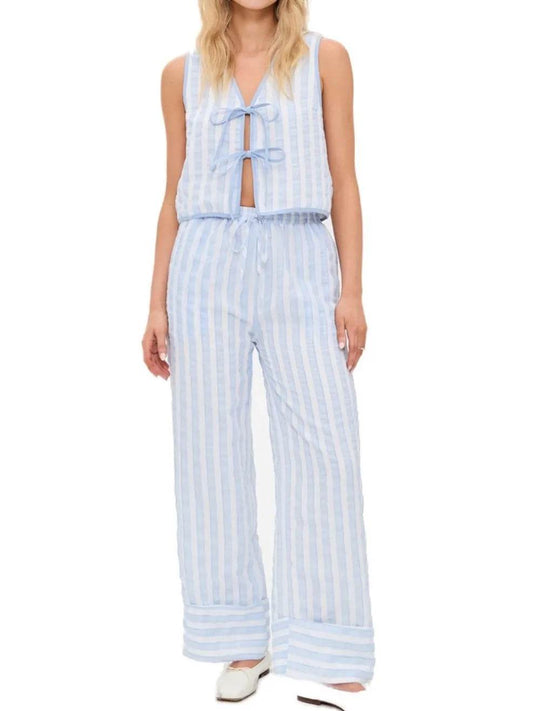 Tie Front Striped Vest and Pants Set Light Blue Trendsi 8f8f2e84-6575-4788-9885-691afbff1697-Max-Origin