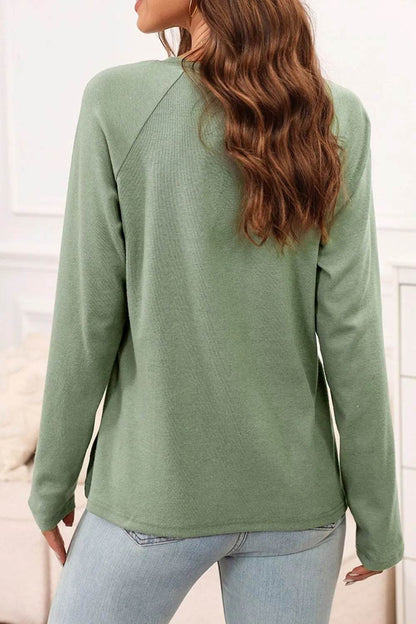 Texture Round Neck Long Sleeve T-Shirt Trendsi 8facb071-63cd-4678-9993-6d01a1be0686-Max-Origin