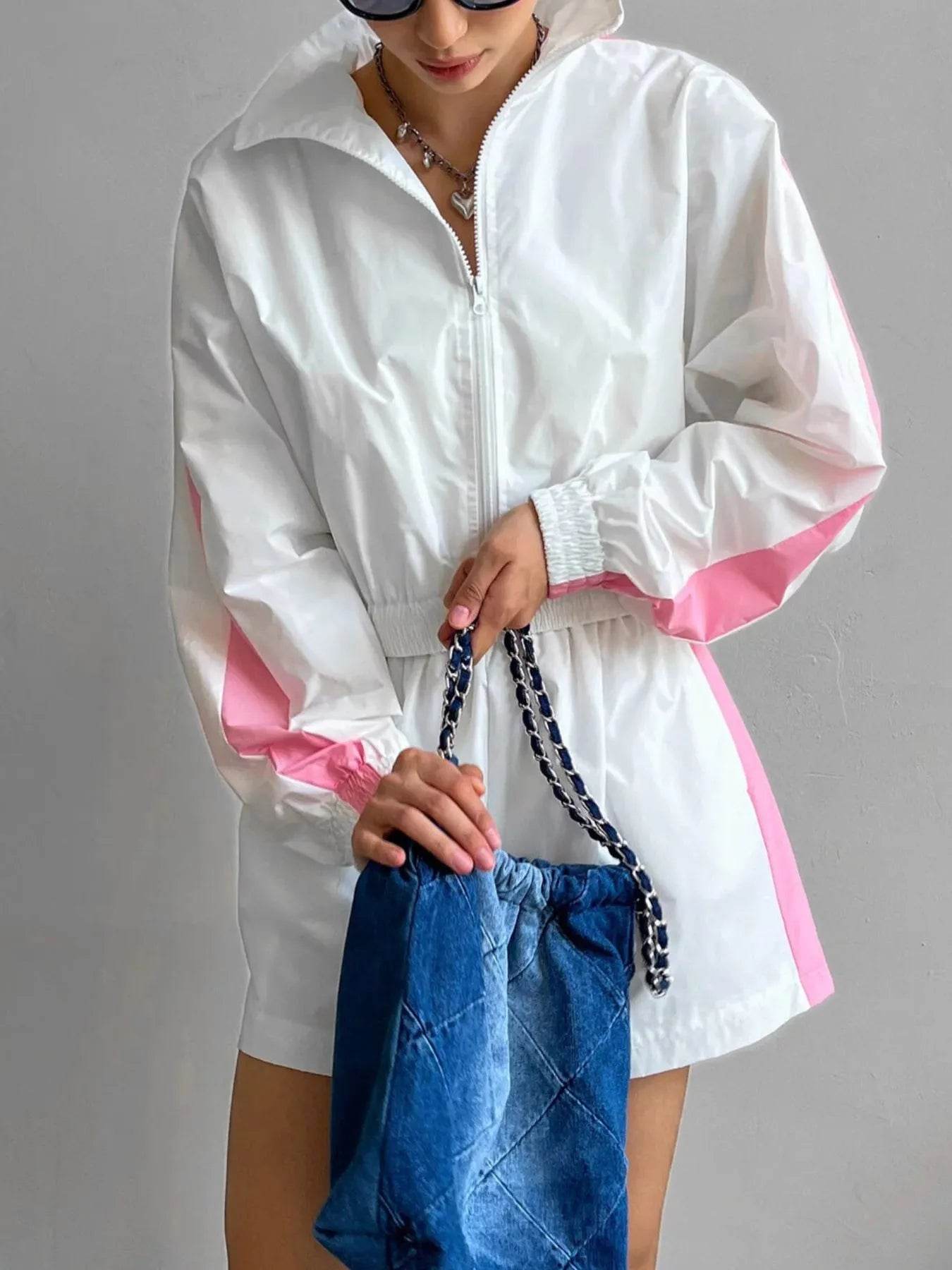 Zip Up Long Sleeve Jacket and Shorts Set Trendsi 8fb0f116-6cbd-472c-a413-8a8e53e954e8-Max-Origin